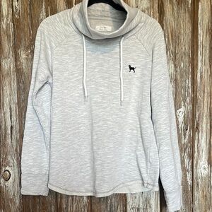 EUC BLACK DOG COWL NECK SWEATSHIRT, size medium